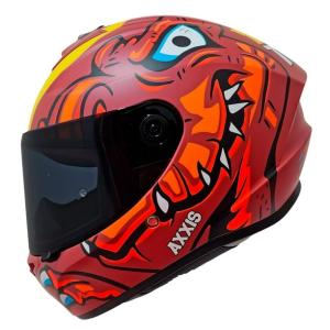 Casco Integral Axxis Naranja