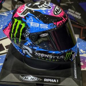 Casco de Colección MINI A ESCALA RPHA 1 Lemans Azul