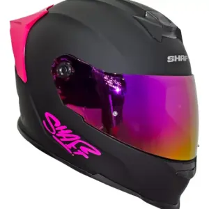 CASCO INTEGRAL SHAFT SH-502 Solid Pink con Spoiler 2025