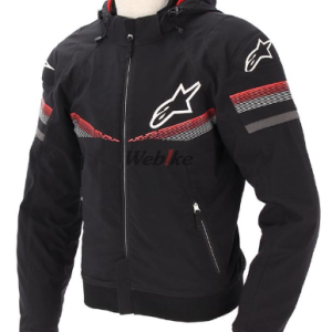 CHAMARRA TEXTIL SEKTOR V2 TECH HOODIE NGO/ROJO