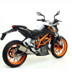 Escape Arrow Thunder Titanio Fondo Carbono Ktm Duke 390 250