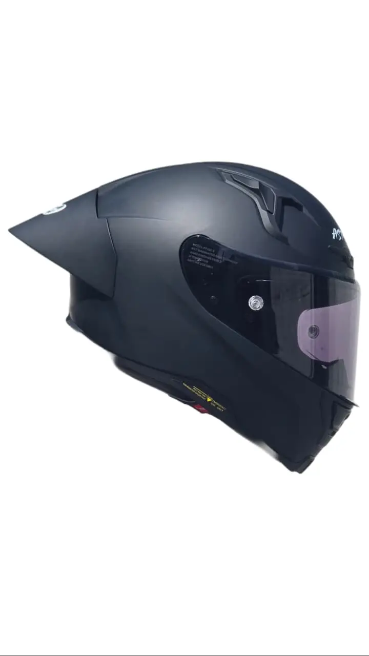 CASCO ASTRO PISTA NEGRO/NEGRO MATE
