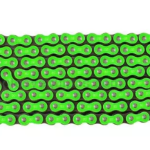 Cadena Rk 520kro-120 Verde O-ring Dominar,ninja,bmw,suzuki