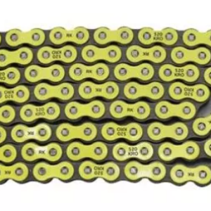 Cadena Rk 520kro-120 Amarillo Oring Dominar,ninja,bmw,suzuki