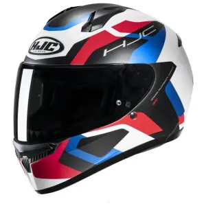 CASCO HJC C10 TINS BCO/ROJ/AZUL VENTA EXCLUSIVA EN LINEA