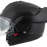 Casco Abatible Hjc I100 Negro Matte Ecer22-06 + Pinlock De Regalo