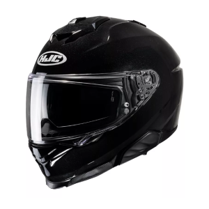 Casco Hjc Integral Negro Brilloso I71 Ece2206 Lente Y Pinlock