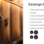 TAPONES PARA LOS OÍDOS PINLOCK EARPLUGS