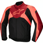 CHAMARRA ALPINESTARS T-JAWS V4 WP NGO/RJO FLUO