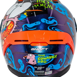CASCO SHAFT PERRO COBARTE AZUL NARANJA