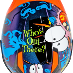 CASCO SHAFT PERRO COBARTE AZUL NARANJA