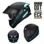 Outlet Casco Hax Obsidian 1.0 Turquesa Con 22.05