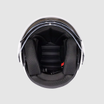 CASCO MOTO JET E2206 ETERES SOLID NEGRO MATE