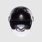 CASCO MOTO JET E2206 ETERES SOLID NEGRO MATE