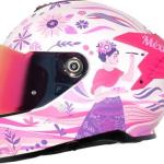 Casco Axxis Hawk ¡ay Güey! PINTORA ROSA + Pinlock Ece2206