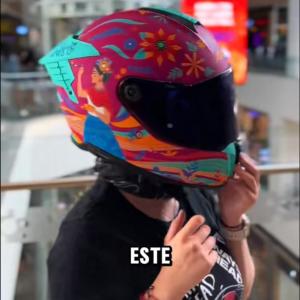 Casco Axxis Hawk ¡ay Güey! PINTORA + Pinlock Ece2206