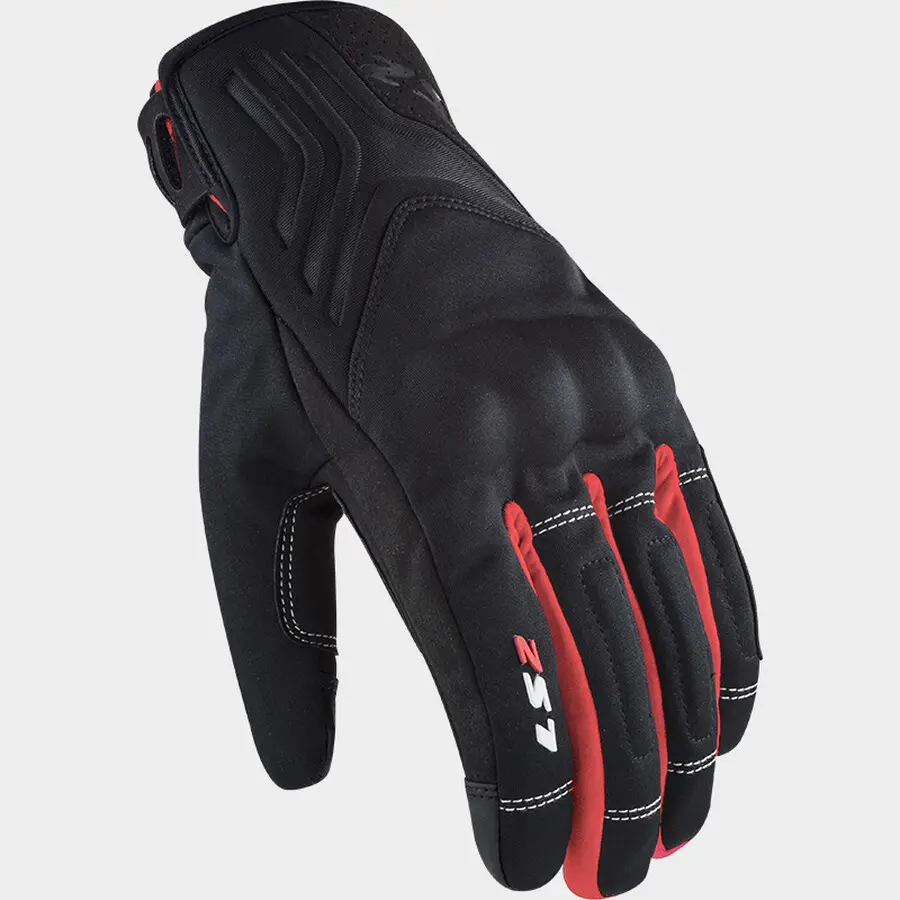 GUANTES LS2 JET PARA CABALLERO - JET NGO/RJO