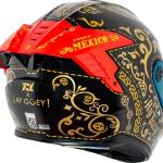 Casco Axxis Hawk ¡ay Güey! MARIACHI + Pinlock Ece2206