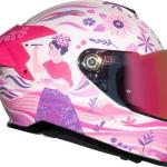Casco Axxis Hawk ¡ay Güey! PINTORA ROSA + Pinlock Ece2206