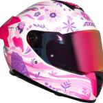 Casco Axxis Hawk ¡ay Güey! PINTORA ROSA + Pinlock Ece2206