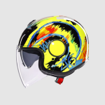 CASCO MOTO JET E2206 ETERES ROSSI WINTER TEST 2019