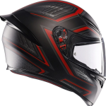 CASCO AGV K1 S SLING NEGRO MATE/ROJO