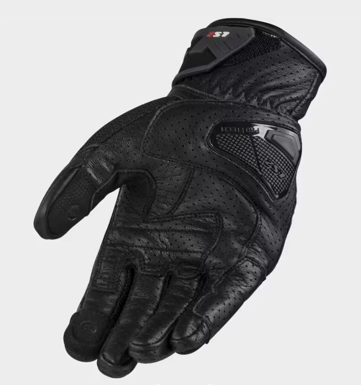 GUANTES DE PIEL LS2 RAPTOR NEGRO - RAPTOR