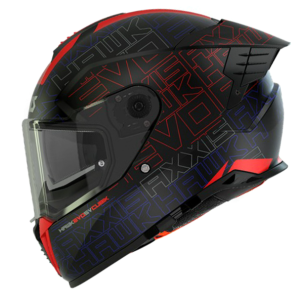 OUTLET CASCO AXXIS HAWK CUBIK NEGRO AZUL NARANJA - HAWK DE VENTA EXCLUSIVA EN PAGINA