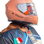 CASCO STORM ROSE GOLD LS2