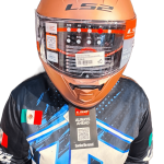 CASCO STORM ROSE GOLD LS2