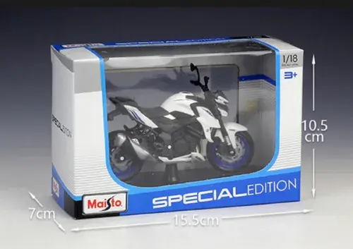MOTO A ESCALA MAISTO 1:18 Suzuki gsx s750