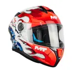 Casco Mt Helmets Targo S Yamanaka 2025 A5 Rojo