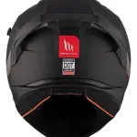 CASCO MT HELMETS FF128sv BRAKER A0 NEGRO MATE