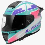 OUTLET CASCO LS2 FLASH II IMPACT BCO CON INTERCOMUNICADOR