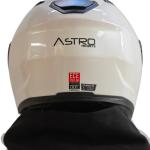 CASCO ASTRO ABATIBLE 967 BLANCO