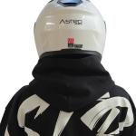 CASCO ASTRO ABATIBLE 967 BLANCO