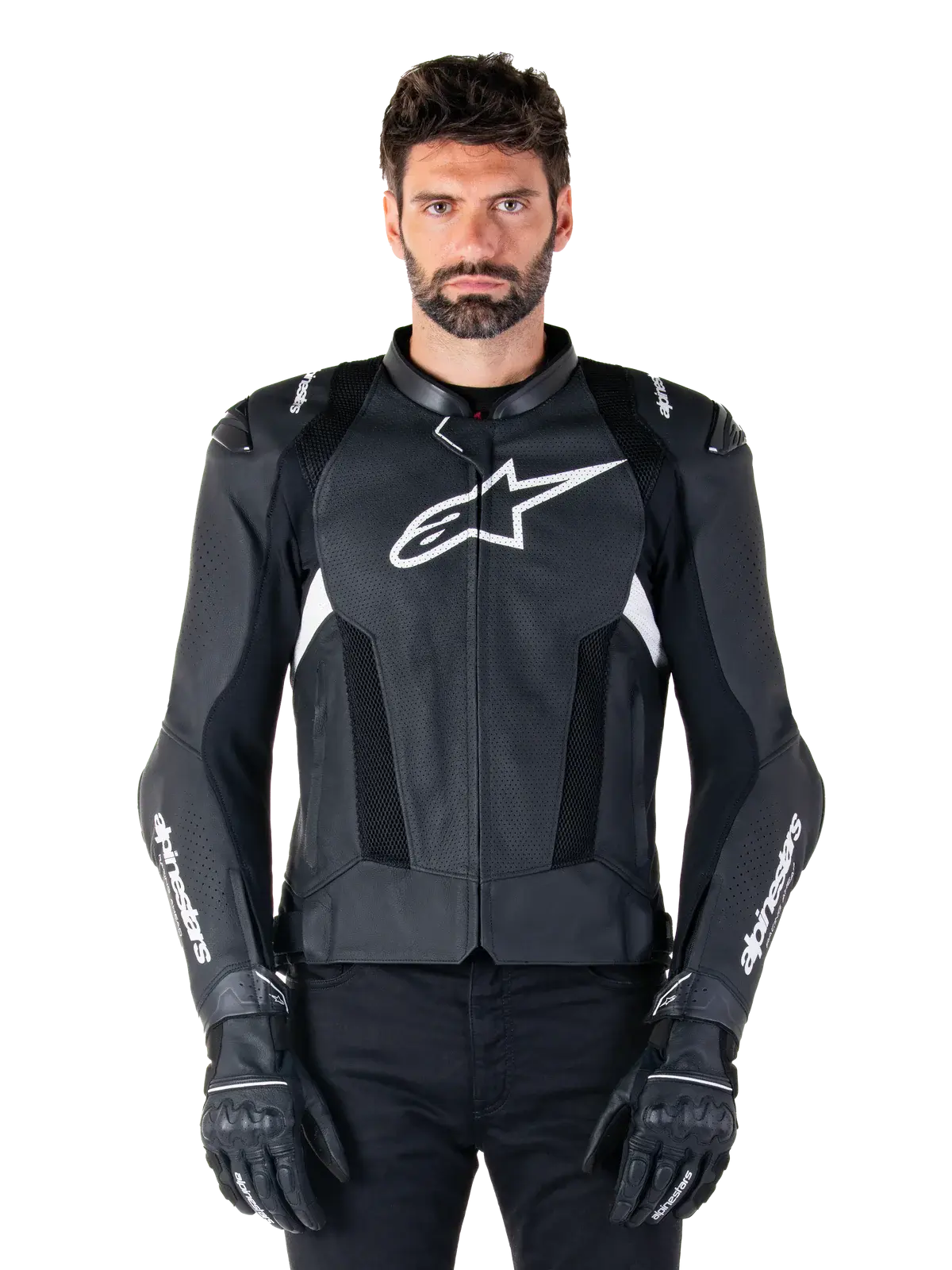 CHAMARRA DE PIEL MISSILE V3 AIRFLOW NGO/BCO
