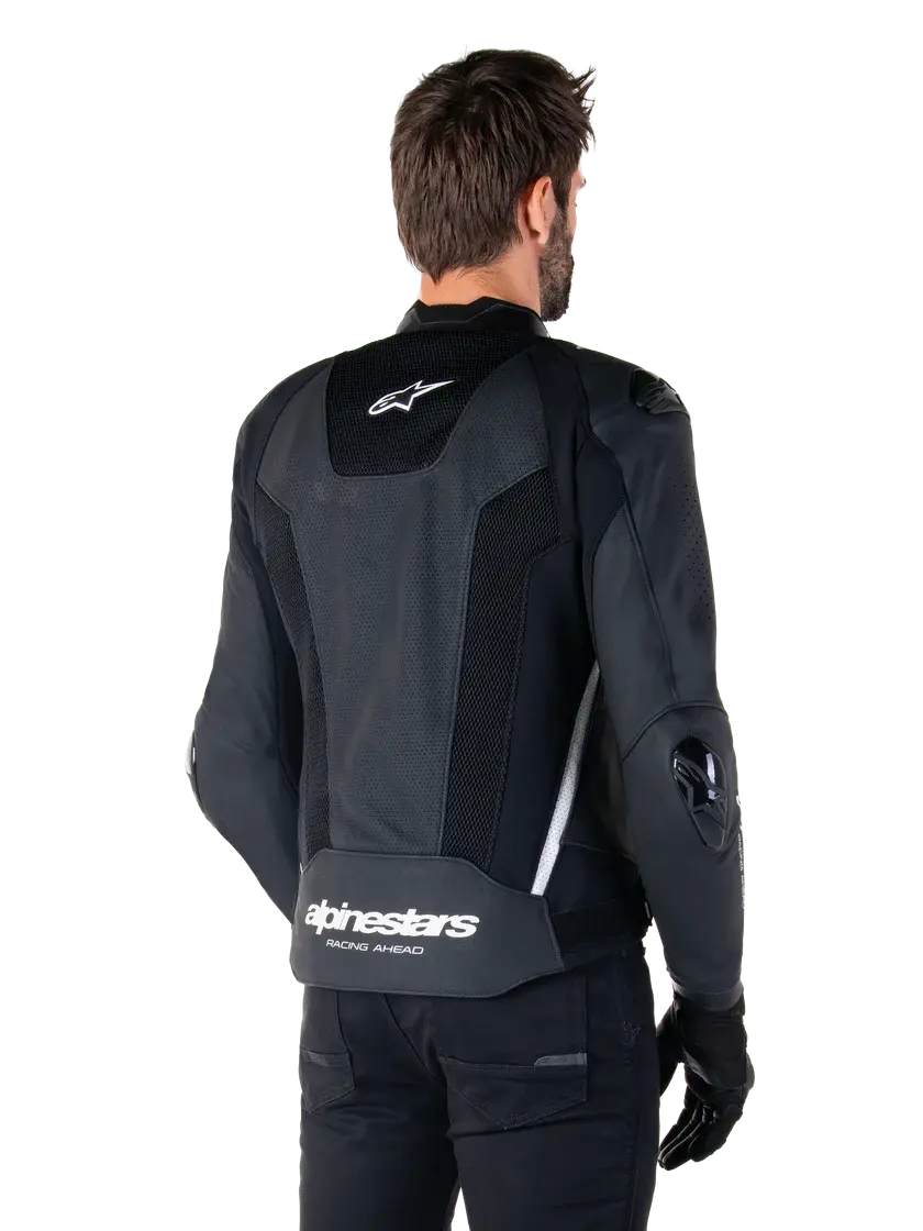 CHAMARRA DE PIEL MISSILE V3 AIRFLOW NGO/BCO