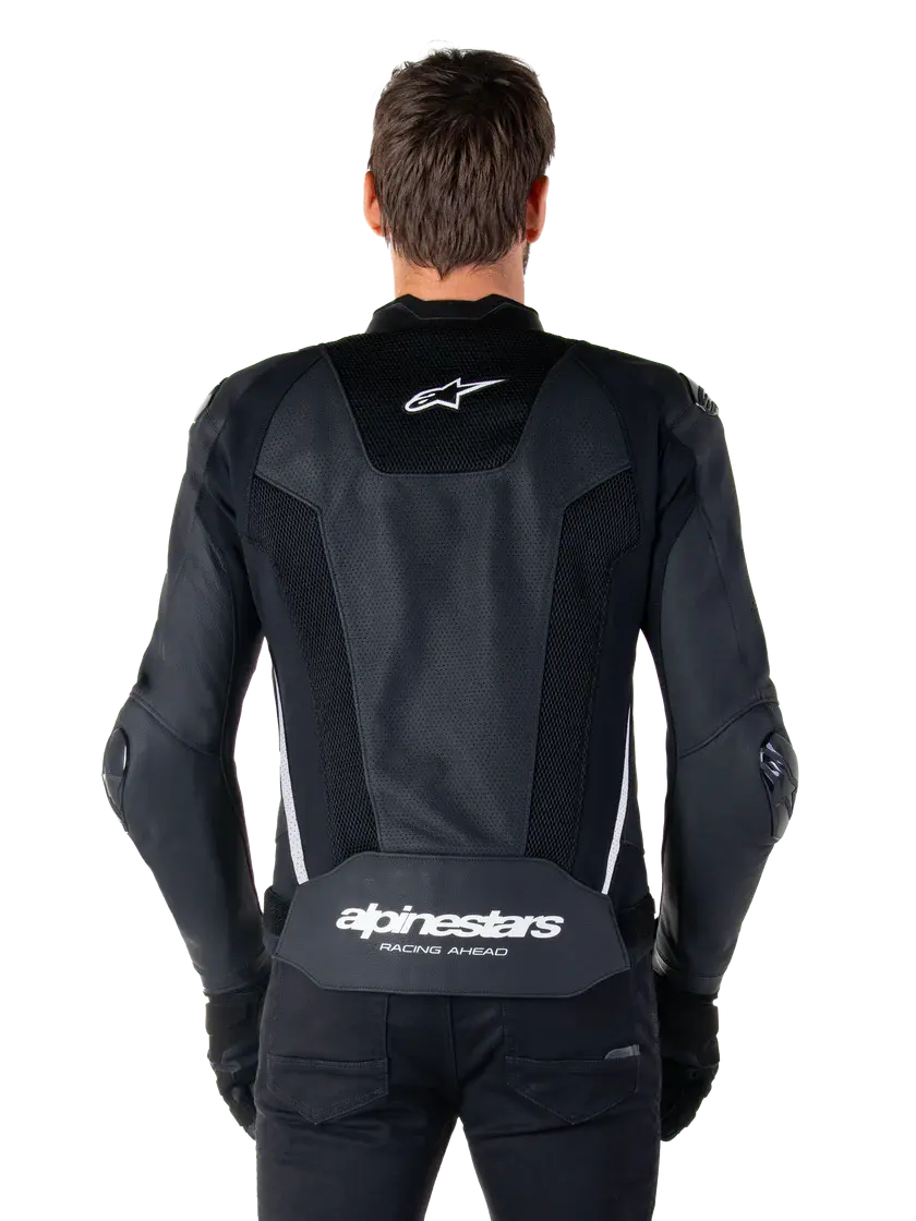 CHAMARRA DE PIEL MISSILE V3 AIRFLOW NGO/BCO