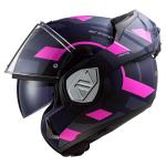 CASCO ABATIBLE 180° LS2 ADVANT ROSA - FF906