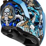 CASCO ICON AIRFLITE 4HORSEMEN BLUE - ICON