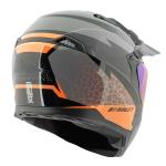 CASCO INTEGRAL JOE ROCKET RKT 400 GRIS CON NARANJA - 400