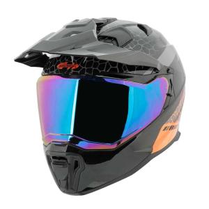CASCO INTEGRAL JOE ROCKET RKT 400 GRIS CON NARANJA - 400
