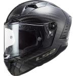 CASCO DEPORTIVO LS2 THUNDER SOLID NEGRO CARBON BRILLOSO