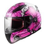 CASCO INTEGRAL LS2 RAPID POPPIES - FF320