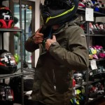 CHAMARRA LS2 TIPO CAZADORA KHAKI/AZUL - RAMBLA