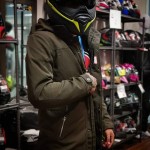 CHAMARRA LS2 TIPO CAZADORA KHAKI/AZUL - RAMBLA