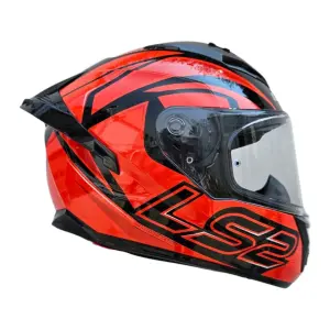 CASCO LS2 FF806 FUSION II SINGULAR ROJO