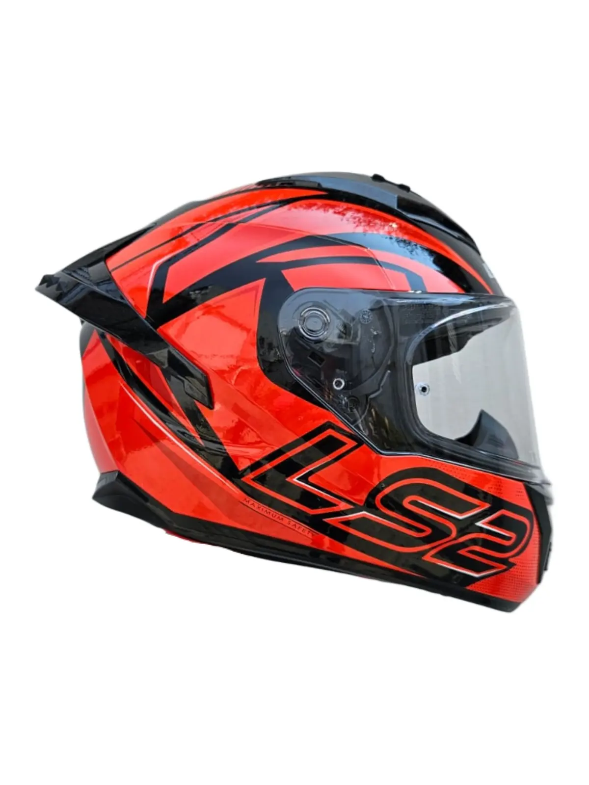 CASCO LS2 FF806 FUSION II SINGULAR ROJO