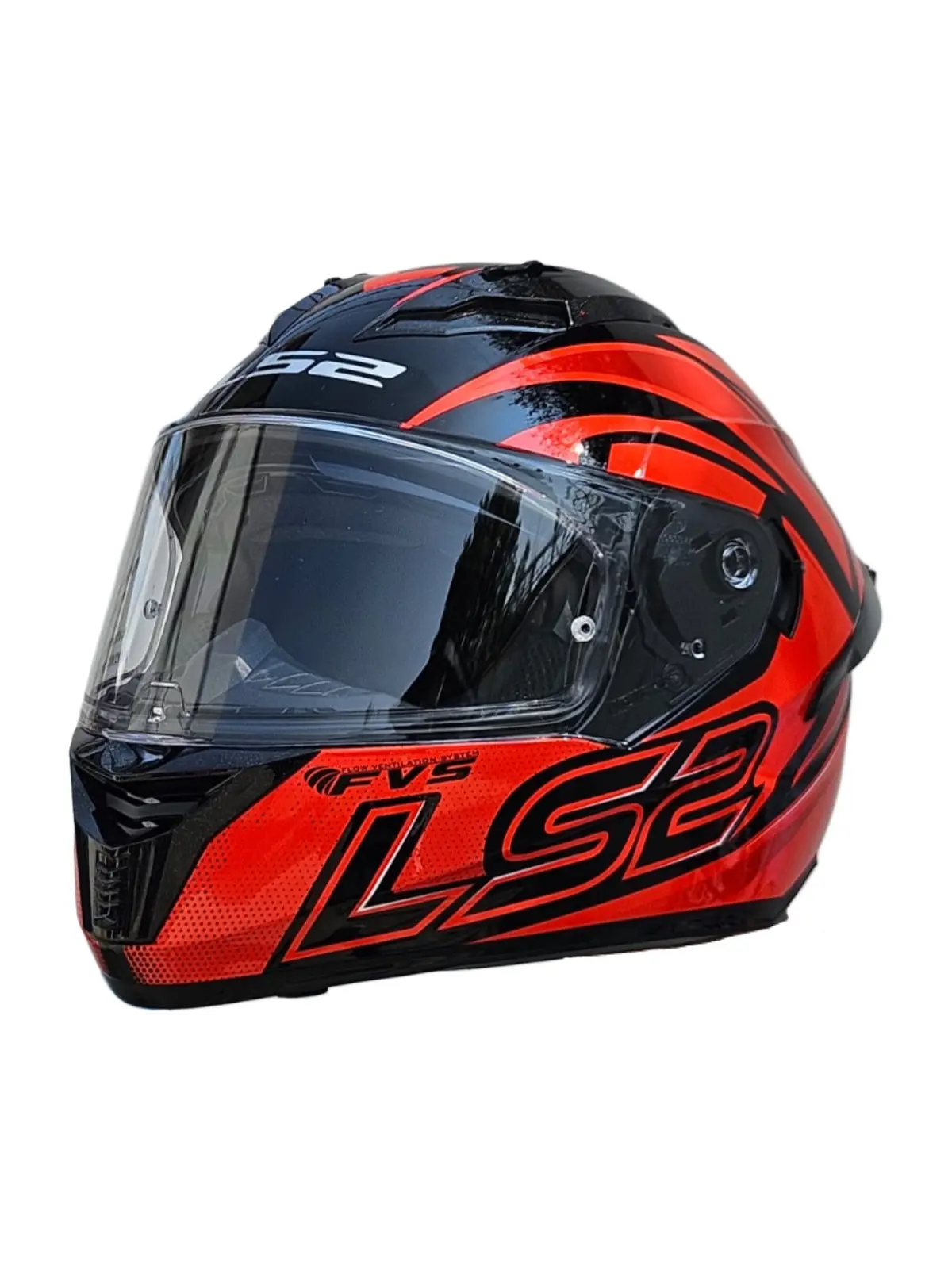 CASCO LS2 FF806 FUSION II SINGULAR ROJO